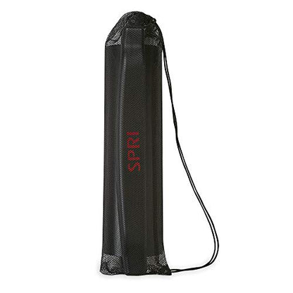 SPRI Slide Board (71" L x 20" W) with End Stops, Sliding Booties, Mesh Carrying Bag and Exercise Guide for Low Impact Balance Training (Skating, Hockey)