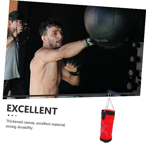 POPETPOP Empty Sandbag for Weight Training Fitness Workouts and Hand Foot Technique Development Hanging Design for Home Gym Use