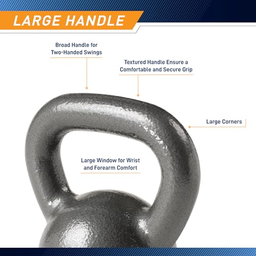 Marcy Hammertone Kettle Bells - 10 to 55 lbs. HKB Workout Weights - style: 25 lb