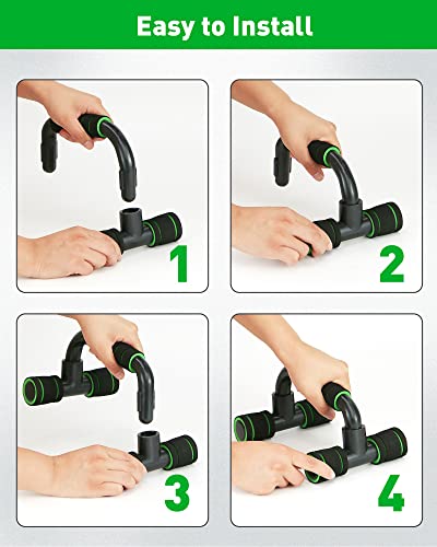 Push up Bar, Structure Portable for Home Fitness Training, Push Up Stands Handle for Floor Workouts, Suitable for Men and Women.