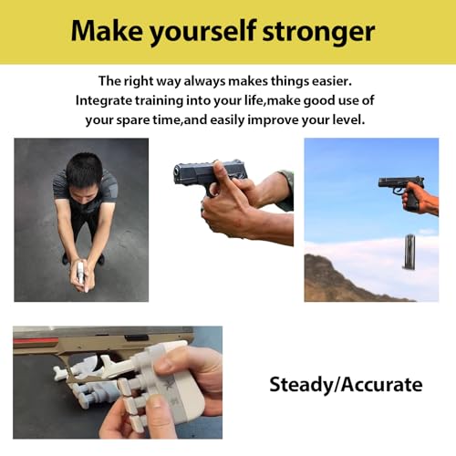 Trigger Trainer Dry Fire Practice Tool – Compact Shooting Rhythm and Training Device, Adjustable Resistance for Firearm Accuracy and Muscle Memory, for and Tactical Shooting