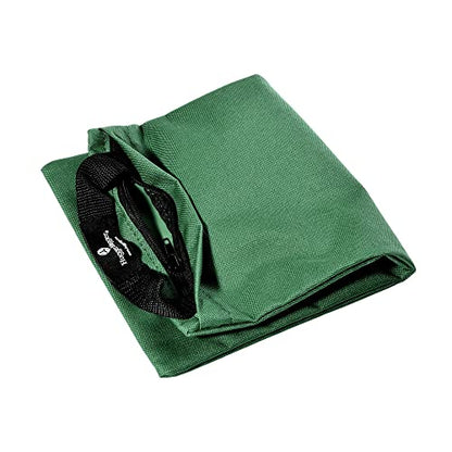 Hugger Mugger Unfilled 10lb Yoga Sandbag - Adds Weight to Your Poses, Zipper Cover, Sturdy Handle, Durable Material, Not Filled with Sand