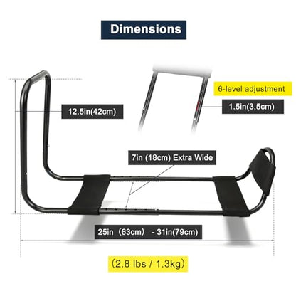 Knee Extension Device, Hamstring Leg Stretcher for Lower Body Flexibility, Improves Range of Motion