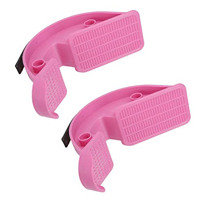 2 Pcs Calf Stretching Board Incline Board Calf Stretcher Ankle Foot Incline for Foot Stretch Training Knee Rescuer Yoga - color: Pink