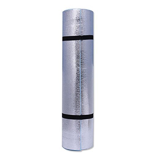 Bottone 6mm Thickness Yoga Mat,Soft Non-slip EVA Foam Yoga Pad,Dampproof Sleeping Mattress Mat,for Pilates,Fitness,Workout,Lose Weight Gym Exercise with Carrier Blue(70.87"x19.69"x 0.24")