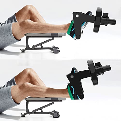 Tib Bar Single Foot Tibialis Trainer Bar Tibialis Trainer Calf Raise Machine,Professional Single Foot Tibialis Anterior Exercise Equipment for Strengthening Calves/Shins and Ankle（Black