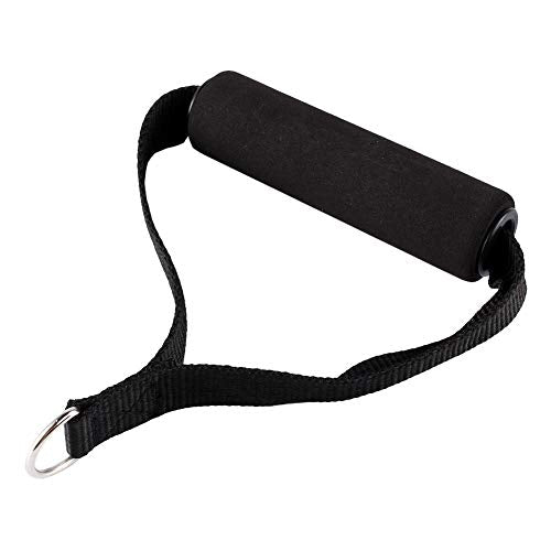 Fitness Cable Machine Attachment Handel Exercise Pull Grips Band Handle Triceps Rope Cable Replacement Handle for Fitness Workout Training Gym