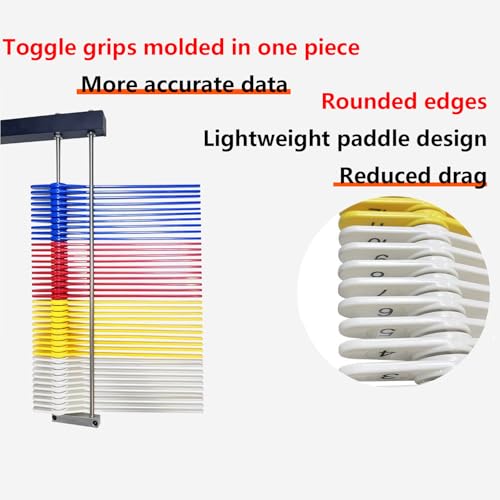 Jump Tester, 150-320cm Vertical Measurement Tool, Wheeled Mobility, Water Filled Weighted, Quick Reset Trainer