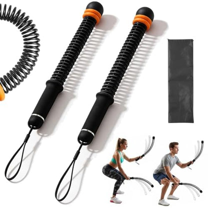 Adjustable Ropeless Battle Ropes 2026 New, Cordless Weighted Training Ropes for Home Gym, 3 lbs Heavy Duty Portable Cordless Battle Rope for Total-Body Sculpting, Cardio & Fat Burn, HIIT