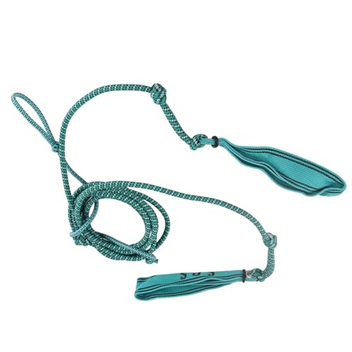 Yoga Stretching Strap with Handle, 8mm SPS Intermediate Muscle Spiral Stabilization Training Sport Stretches Rope for Exercise and Flexibility