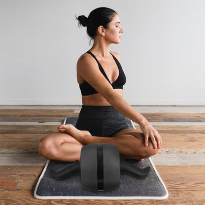 Ab Roller Wheel Exercise Equipment with Automatic Rebound, Abs Core Training Fitness Wheel for Home Abdominal Workout and Stomach Fat Reduction