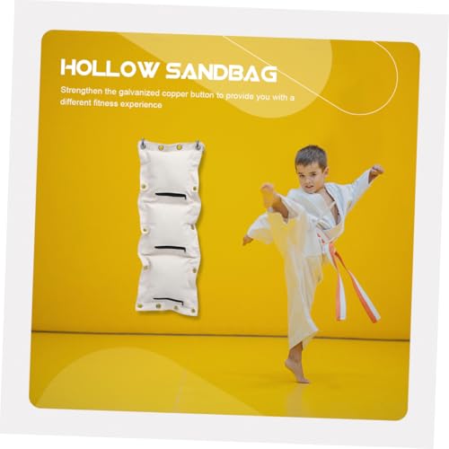 KOMBIUDA 1pc Upgraded Thickened Wall Empty Sandbag for Home Fitness Canvas for Martial Arts Training Lightweight and Portable Design