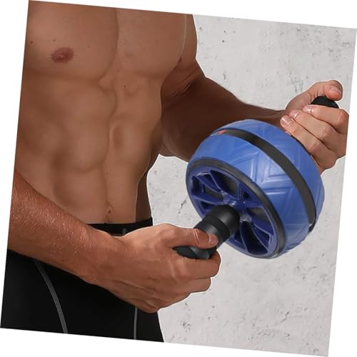 Happyyami 2pcs Ab Roller Wheel with Wide Stable Wheel and Ergonomic Handle for Core Strength Fitness Exercise Suitable for Men Women Beginners Home Gym Equipment