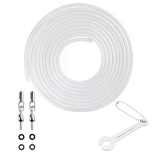 Buddy Lee Replacement Jump Rope Cord & Swivel Bearings - Replacement Jump Rope Cord for Aero Speed, Rope Master, Magic Speed or Magic Speed PRO - Best for Crossfit, Double-Unders, and Fitness Training