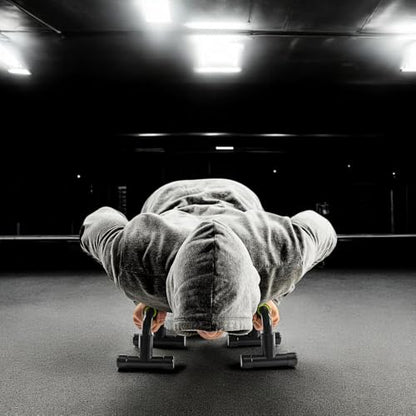 La-VIE 3B-3043 Push Up Bar with 2 Levels Angle Adjustment, Set of 2, Push-ups, Inclination
