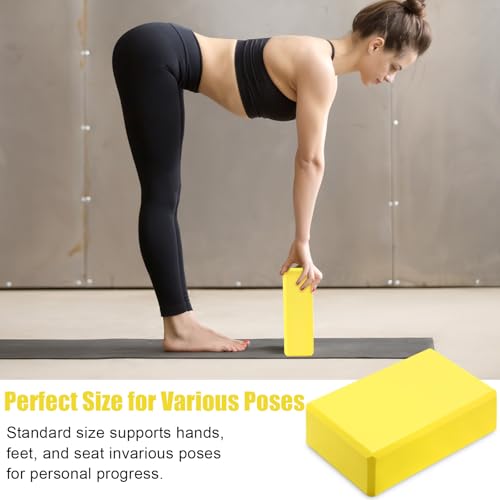 10 Pcs Pilates Ring Blocks Set for Women Home Yoga Equipment Accessories Pilates Ring Circle and Ball Workouts Gift Include Ball Yoga Circle Resistance Bands Block Straps Gym Bag - color: Red