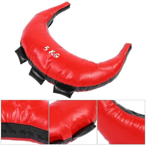 Vbestlife Strength Power Bag, Support 5-25kg Filling Fitness Practice Boxing Punching Sand Bag Empty Sandbag