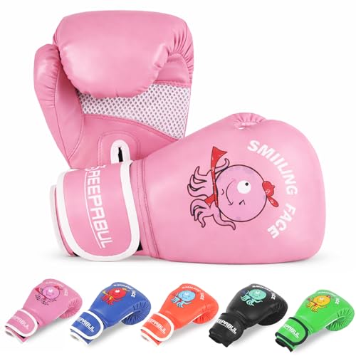 Upgrade Kids Boxing Gloves for 3-8 Year Boys and Girls, Toddler Boxing Gloves for Kids Training, Boxing Gloves Kid Sparring for Punching Bag, Kickboxing, Muay Thai, MMA