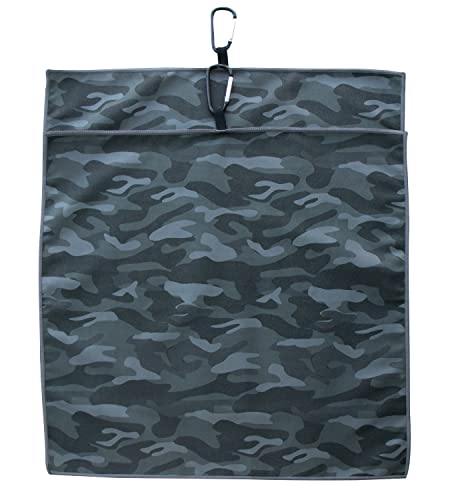 Unisex Sweat Absorbing Microfiber Handkerchiefs Quick Dry Sport Gym Towels 5 Pack - color: W03-xl 5pcs Camo