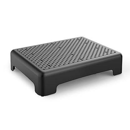 HBTower Mobility Step Stool for Adults & Seniors,Non-Slip Platform - color: Black
