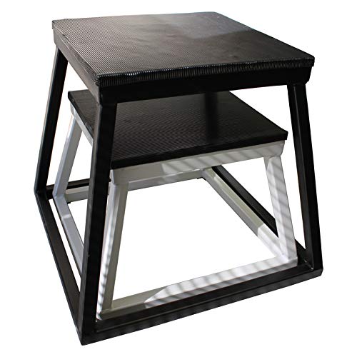 Ader 12", 18" Plyo Boxes - color: Black+White