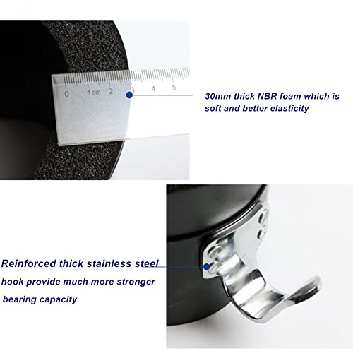 Anti Gravity Inversion Boots Abdominal Crunch Sit Up Bar Hooks Therapy Core Gym Fitness Exerciser