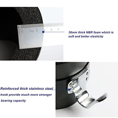Anti Gravity Inversion Boots Abdominal Crunch Sit Up Bar Hooks Therapy Core Gym Fitness Exerciser