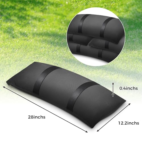 100 LBS Umbrella Base Weights Fillable Sandbags, 2 Packs Sand Bags for Weight, Outdoor Weatherproof Heavy Duty Weight Sandbag for Furniture Umbrella Stand Garden Cantilevers Poolside Accessories