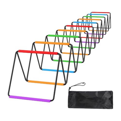 Agility Ladder, Football Ladder, Foldable Jumping Hurdles, Agility Training Equipment for Foot Exercises - size: 20 Grids