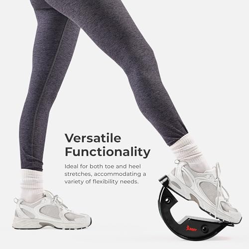 Sunny Health & Fitness Adjustable Calf & Ankle Stretcher - color: Black