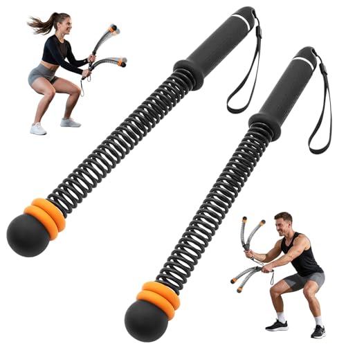 Ropeless Battle Ropes Adjustable Weight, Cordless Battle Ropes for Home Gym, Weighted Portable Battle Rope with Storage Bag, Low Impact HIIT Strength Cardio Workout Rope for Men & Women (Black)