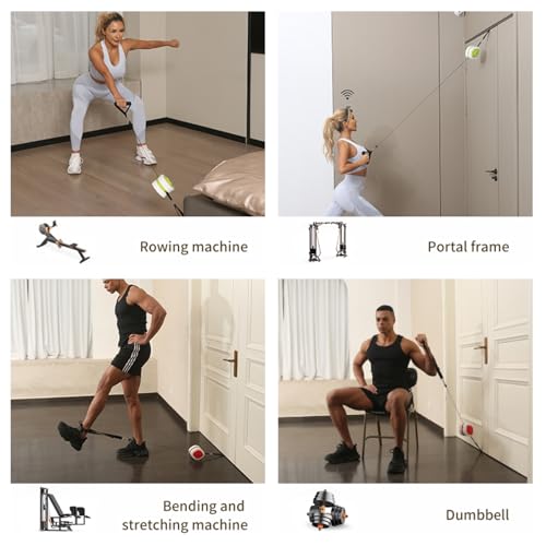 Multi Functional Fitness Equipment for Travel for Office and Business Trips Adjustable Resistance Fitness Pump 3 Speed, Home Comprehensive Training Equipment