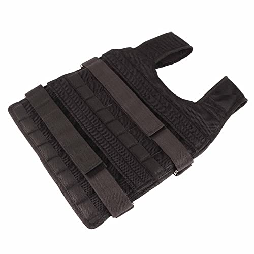 Weighted Vest for Men and Women 15kg Adjustable Weight Training Vest with Breathable Mesh for Strength Training Running Hiking Fitness Workouts Comfortable and Design for Enhanced Performance