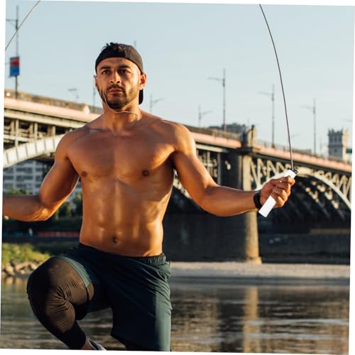Smart Ropeless Jump Rope with Digital Counter and Weighted Balls for Indoor Fitness Angle and Skipping Rope for Arm Strength Training and Weight Loss