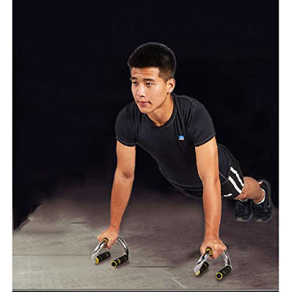 Metal Push Up Bracket-Iron Core Athletics Bars - Strong Steel Stands Suitable for Any Pushup Training Program