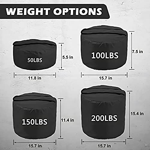 Strongman Sand Bag - Training Sandbag, Heavy Duty Workout Sandbags Fitness Weights Sandbags for Training, Fitness, Lifting, Cross-Training Workouts, Exercise and Military Conditioning - size: 200LB