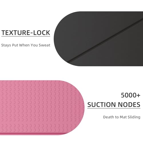Foldable Yoga Mat 0.32 inches Thick(8mm), SGS Certified POE Material | Non Slip, 71 x 24 inches, Foldable for Travel, Pilates, Camping, Environmental Sports Mat, Odorless
