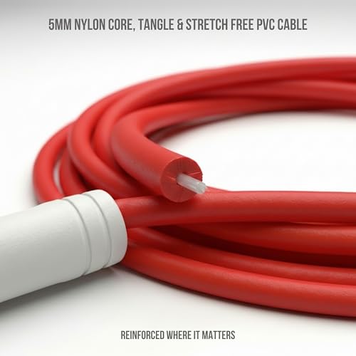 Elevate Rope Pro-Grade Speed Rope - color: Red