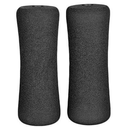 Foam Foot Pads Rollers Two Pair for Home Gym Exercise Machines Equipments Replacements with 1 Inch(2.5cm) Rod (Foam 8.66" X 3.15" Od X 0.87" Id) - color: Foam 8.66" X 3.15" Od X 0.87" Id
