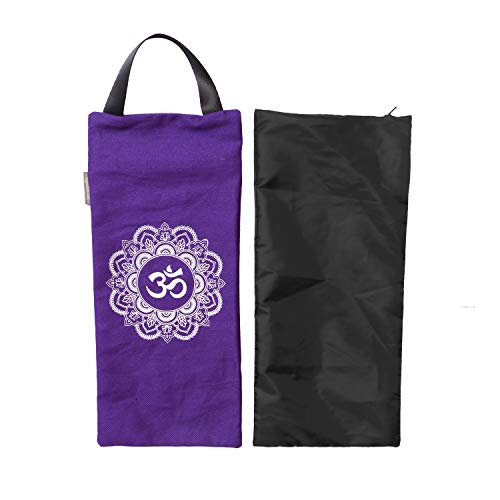 Yoga Sand Bag - Cotton Unfilled for Yoga Weights and Resistance Training, Size- 7.5" X 17"