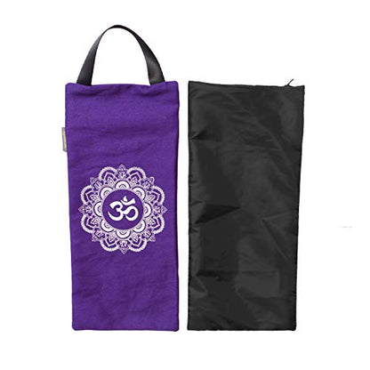 Yoga Sand Bag - Cotton Unfilled for Yoga Weights and Resistance Training, Size- 7.5" X 17"