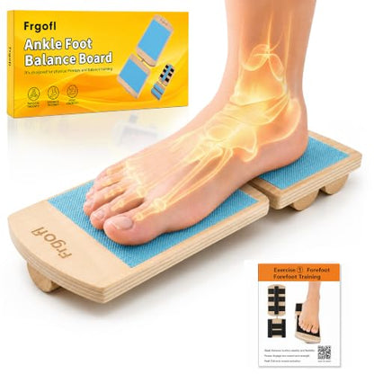 Adjustable Balance Board for Ankle Strengthening & Stability - color: Blue