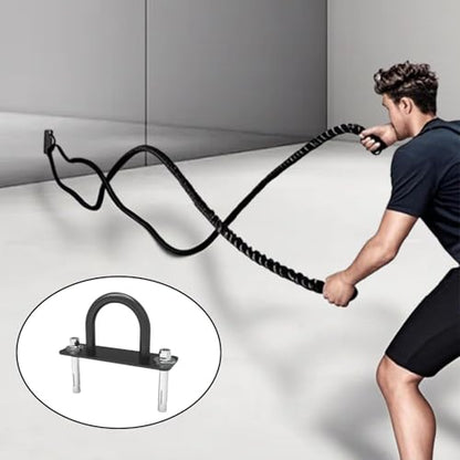 Anchor for Suspension Straps Hanger Battle Rope Wall Mount Kit