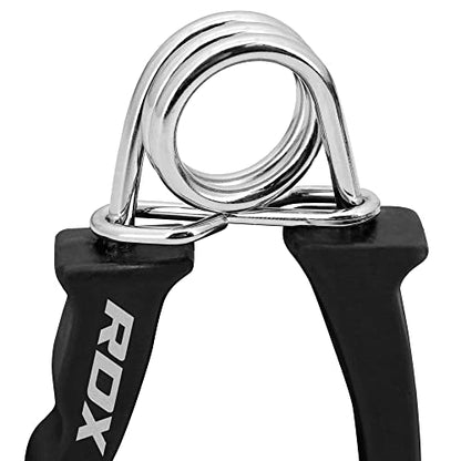 RDX Hand Gripper Finger Strengthener, Grip Strength Trainer, Exerciser for Wrist Forearm and Finger Strength for Athletes, Exercising for Home Gym Training Equipment - size: Single