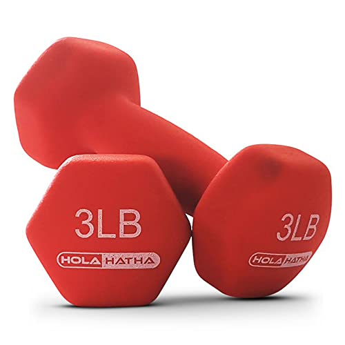 Neoprene Dumbbell Weights Set w/Rack, Home Gym Equipment - Portable Weighted Exercise Dumbbells for Fitness, Training, and Lifting Workouts