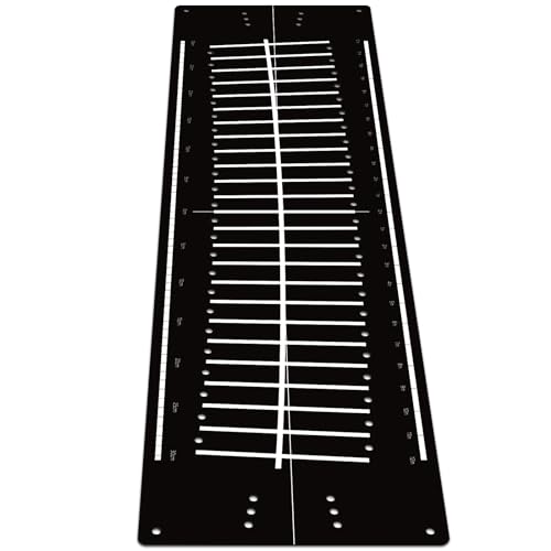 Golf Putting Mats Practice Indoor 30 x 8.27 Inch Golf Putting Practice Training Aid Alignment Track Green Mat Exercise Putter Training Supplies - color: Black