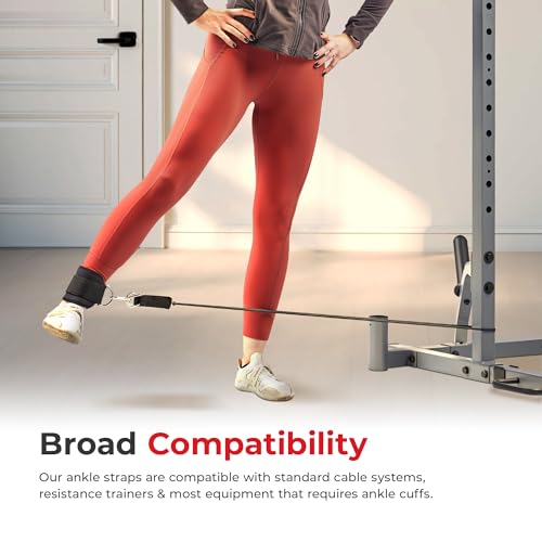 Sunny Health & Fitness Premium Resistance Band Set with Door Anchors, Wrist Straps, Handles Carry Bag Optional Padded Ankle Straps (Pair) for Strength Training, Booty Workout, Lower Body Exercises - style: NO. 091