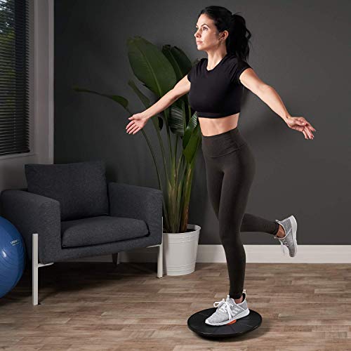 Standing Desk Balance Board – Balancing Board for Under Desk- Exercise Balance Stability Trainer, Helps Increase Strength and Flexibility, Full Body Exercise - Office Wobble Boards – 15 Inch