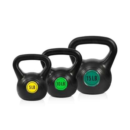 Fitvids Kettlebell Sets Piece Strength Training KettleBells Weight Set