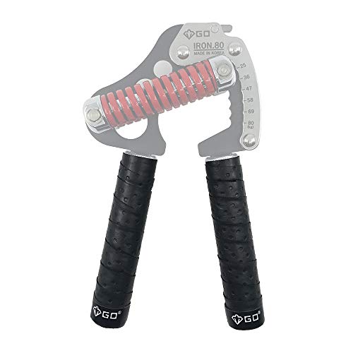 GD Grip Tape Hand Gripper Strengthener Non-Slip Training Handle Wrap - color: Black
